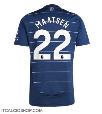 Aston Villa Ian Maatsen #22 Terza Maglia 2024-25 Manica Corta